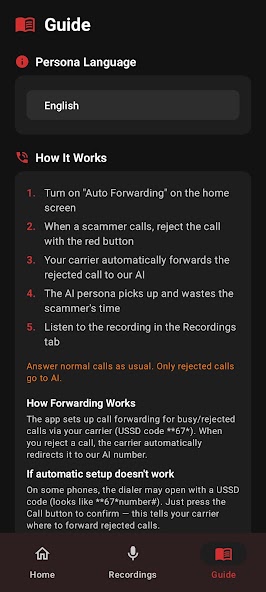 Guide and setup instructions